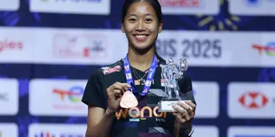 BNI Bangga Jadi Bagian Perjalanan Putri Kusuma Wardani Cetak Sejarah di Hylo Open 2025