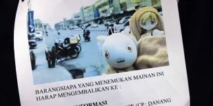 Boneka Hilang di AFA ID 2013, Pria Jepang Gelar Sayembara