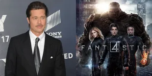 Brad Pitt Bakal 'Bersaing' Dengan Jagoan 'FANTASTIC FOUR'