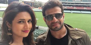 Break Syuting, Begini Serunya Divyanka Tripathi dan Karan Patel