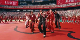 BTS Sukses Bakar Semangat Penonton di Halftime Show Final Piala Dunia 2026 Lewat 'Dynamite'