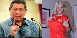 Ups, Bintang Porno Vicky Vette 'Goda' SBY di Twitter!