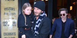 Bukti Harper Beckham Anak Kesayangan Sang Ayah