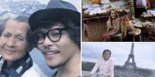 Buktikan Rasa Sayang, Seorang Pemuda 'Boyong' Ibu Keliling Dunia