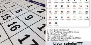 Bulan Mei 2021 Borong Banyak Hari Libur, Catat Tanggalnya!