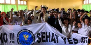 Bulan Ramadan, Whulandary Herman Penyuluhan Bahaya Narkoba