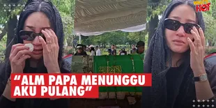Bunga Zainal Hadiri Pemakaman Papa, Lega Bisa Deep Talk 2 Jam Sebelum Alm Meninggal Dunia