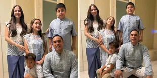 Busana Modis Serasi, Ini 6 Potret Nia Ramadhani Bareng Suami dan Tiga Anak