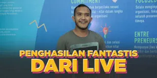 Caisar YKS Akui Bisa Dapat Uang Sampai Dua Digit dari Live TikTok