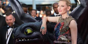 Cannes 2014, Ada Naga di Promo 'HOW TO TRAIN YOUR DRAGON 2'