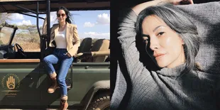 Cantik dan Mandiri, 7 Potret Nadya Hutagalung bak Montir Ganti Ban Mobil Sendiri - Salfok Uban Rambut Makin Banyak