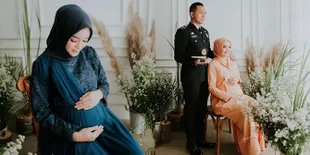 Cantik! Feby Rendra Runner Up 1 PMI 2014 Lakukan Maternity Shoot Bareng Anak &#38; Suami