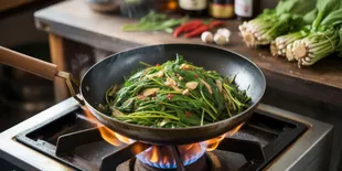 Cara Memasak Cah Kangkung yang Enak dan Praktis