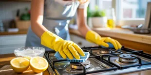 Cara Membersihkan Kompor dari Kerak Membandel dengan Bahan Alami yang Ampuh