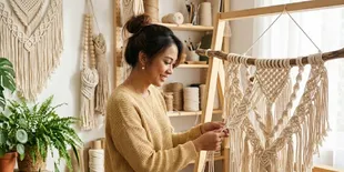 Cara Membuat DIY Hiasan Dinding Modal Rp100 Ribuan, Cocok untuk Pemula dan Berpeluang Jadi Penghasilan Tambahan