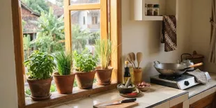 Cara Membuat Kebun Herbal Mini Dekat Dapur, Bikin Masak Makin Praktis
