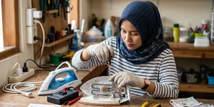 Cara Mengatasi Setrika Tidak Panas Mulai dari Cek Kabel hingga Bersihkan Kerak