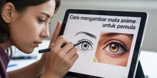 Cara Menggambar Mata Anime untuk Pemula, Panduan Lengkap dari Sketsa hingga Pewarnaan