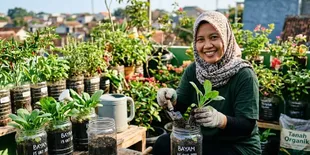 Cara Mudah Menanam Bayam di Toples Plastik Bekas, Praktis untuk Lahan Sempit dan Cepat Dipanen