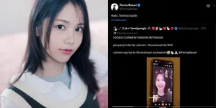 Carmen Hearts2Hearts Blak-blakan Ngaku Ngefans dengan Fiersa Besari dan Nyanyikan Salah Satu Lagu Favoritnya