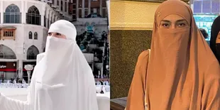 Celine Evangelista Pilih Tampil Bercadar saat Jalani Umrah Usai Mualaf, Dipuji Cantik bak Bidadari Surga