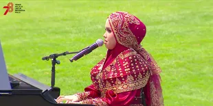 Cerita Putri Ariani Bawakan Lagu Rungkad di Istana, Alami Kejadian Unik Saat Joget Massal