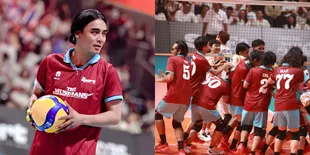 Charly Van Houten Senang Bisa Kumpul Bareng Musisi di Ajang Bahkan Voli 2 Vindes