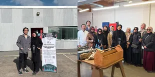 Cindy Fatikasari dan Tengku Firmansyah Tunjukkan Bangunan yang Akan Menjadi Masjid Indonesia Pertama di Edmonton Kanada