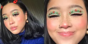 Cobain Eye Shadow Art Ala Cindercella Ini Yuk Biar Natal Kalian Nggak Monotone!
