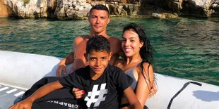 Cristiano Ronaldo Ajak Georgina Rodriguez Kencan Bareng Anaknya