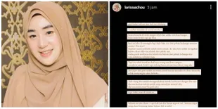 Curhat Larissa Chou Pasca Sindir Mantan Ibu Mertua di Instagram Live, Sebut Jka Tertekan &#38; Lelah