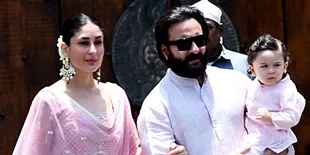 Cute! Jalan Kaki, Taimur Ali Khan Tak Lepaskan Genggaman Tangan Kareena Kapoor