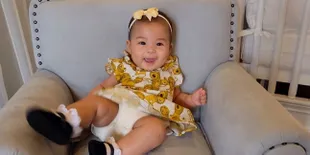 Cute, Nastusha Sekarang Sudah Bisa Ngasih Ciuman ke Pipi Chelsea