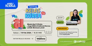 Daftar Gratis KapanLagi Kelas Korea, Belajar Bikin Kalimat Sampai Bisa
