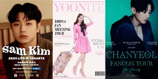 Daftar Konser K-Pop dan Fan Meeting Maret 2024 di Jakarta Indonesia, Ada Yoona Girls Generation - Chanyeol EXO
