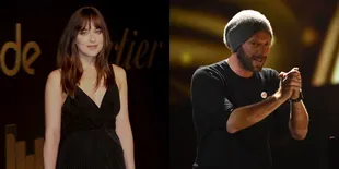 Dakota Johnson dan Chris Martin Ngedate di Konser Radiohead