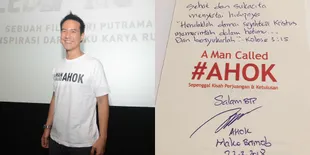 Daniel Mananta Dapat Surat dari Ahok, Ternyata Begini Isinya