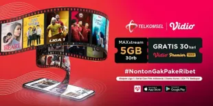 Dapatkan Vidio Premier Gold Cuma-cuma dengan Beli Paket Maxstream Sekarang!