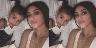 Debut di Runway, North West Dandan Cantik Pakai Lipstik Merah