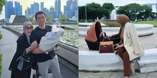 Definisi Cetar Membahana, Ini Beberapa Potret Outfit Syahrini saat Jalan-Jalan Bareng Anak - No Dasteran Club