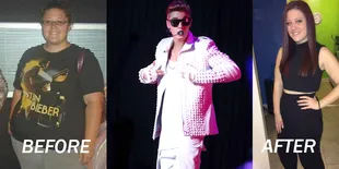 Demi Justin Bieber, Fans Obesitas Ini Kurus Secara Drastis!