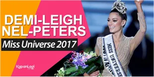 Demi-Leigh Nel-Peters, Putri Afrika Selatan Sukses Jadi Miss Universe 2017
