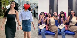 Denada Ajak Aisha Ikuti Tren Velocity, Penampilan Sang Anak yang Beranjak Remaja Curi Perhatian Netizen