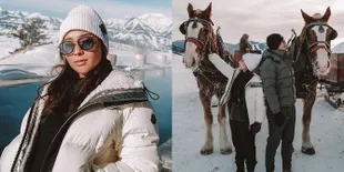 Deretan Foto Liburan Babymoon Asyik Nikita Willy di Amerika Ditemani Suami, Nikmati Salju Sampai Naik Kereta Kuda!