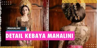 Detail Kebaya Mahalini Saat Upacara Mepamit Jadi Sorotan, Ada Gambar Pura