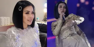 Detail Penampilan Syahrini di Konser Shopee, Pakai Dua Kostum Berbeda