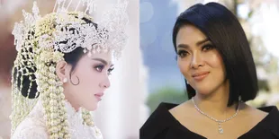 Detail Siger Sunda Mewah Syahrini di Acara Akad Nikah dengan Reino Barack