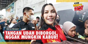 Detik-Detik Nikita Mirzani Berteriak Histeris Usai Jalani Sidang