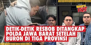 Detik-Detik Resbob Ditangkap Polda Jawa Barat Setelah Buron di Tiga Provinsi