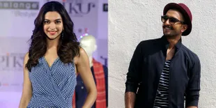 Di Depan Awak Media, Deepika Padukone Cium Mesra Ranveer Singh
